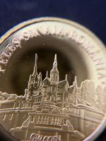 Gedenkmünze Peles Sinaia Romania Medaille / Rumänien