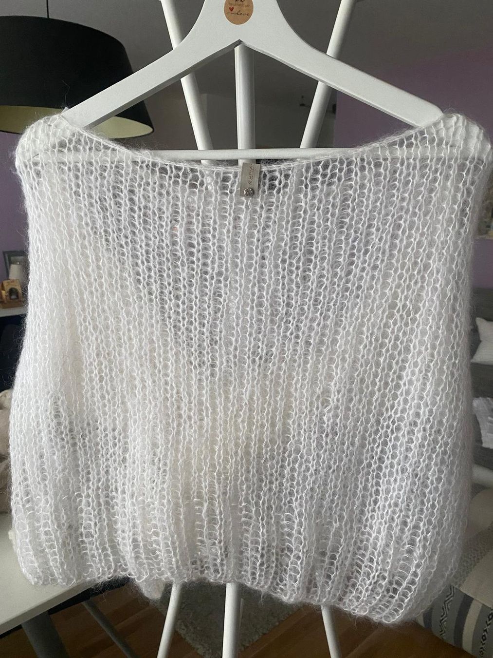 Maglioni & Felpe: Pullover Mohair Seide weiß Braut Pulli weich leicht warm neu – Nuovo (secondo la descrizione) da Lilienthal venduto da marie-bubble 2