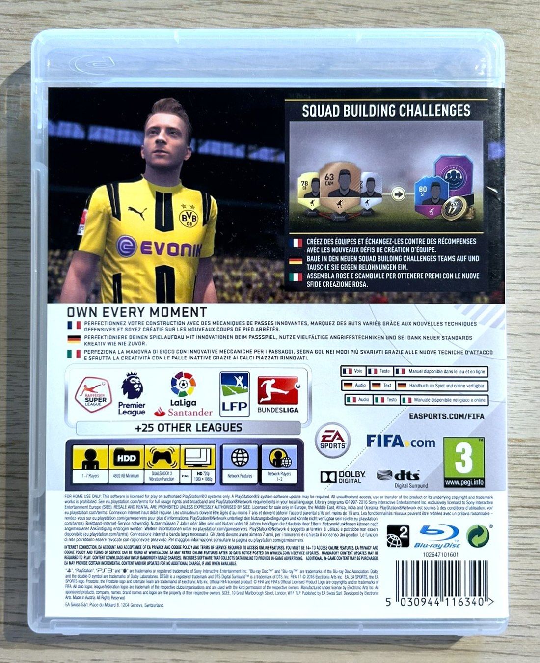 Sony Giochi: FIFA 17 PS3 – Usato da St. Gallen venduto da Alpine.Arcade 1