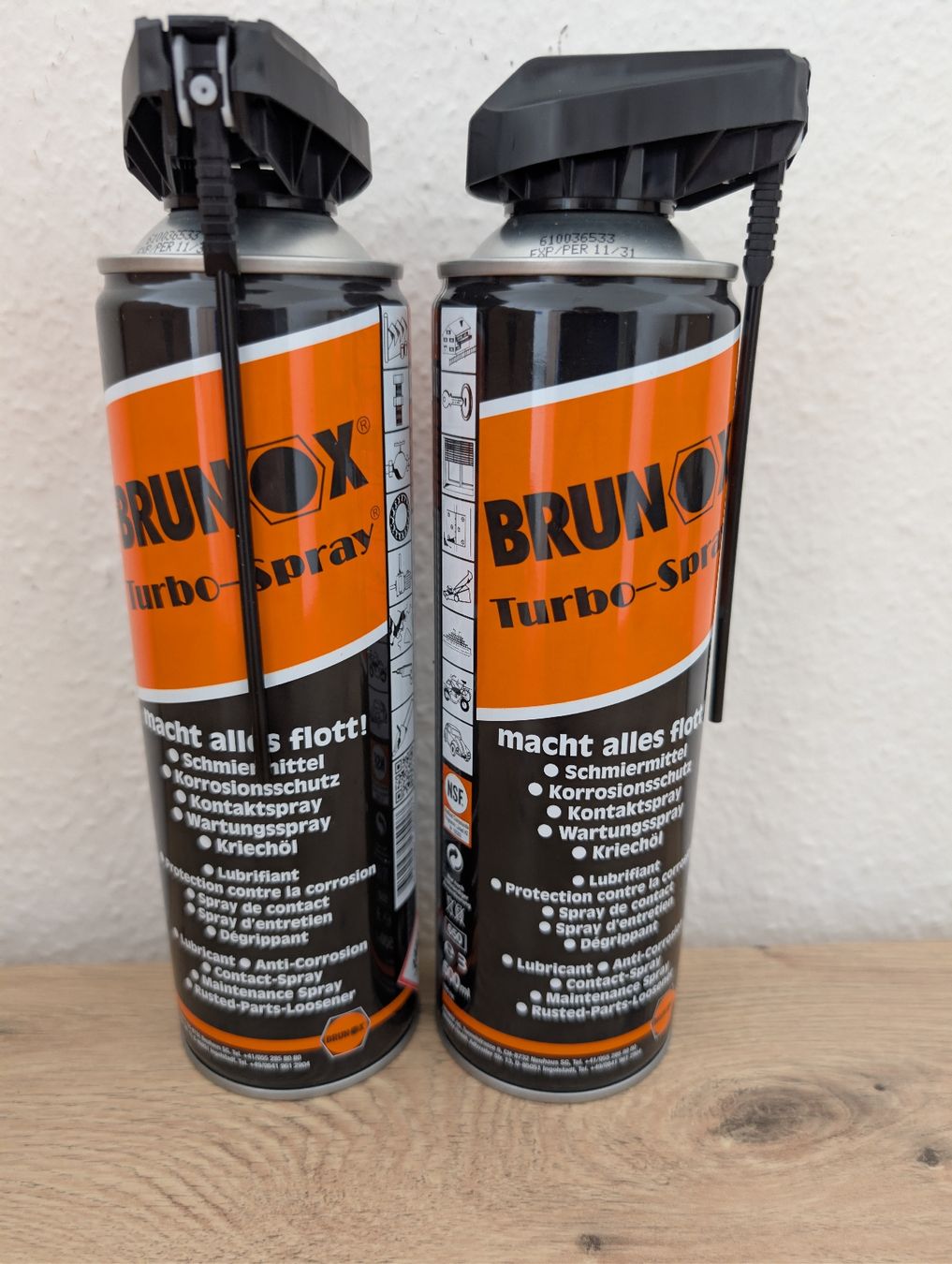Brunox Prodotti di pulizia: 2 Brunox Turbo-Spray 500ml – Nuovo (secondo la descrizione) da Steinmaur venduto da ShOWTeK