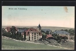 Frienisberg, Ortsansicht mit Umgebung au