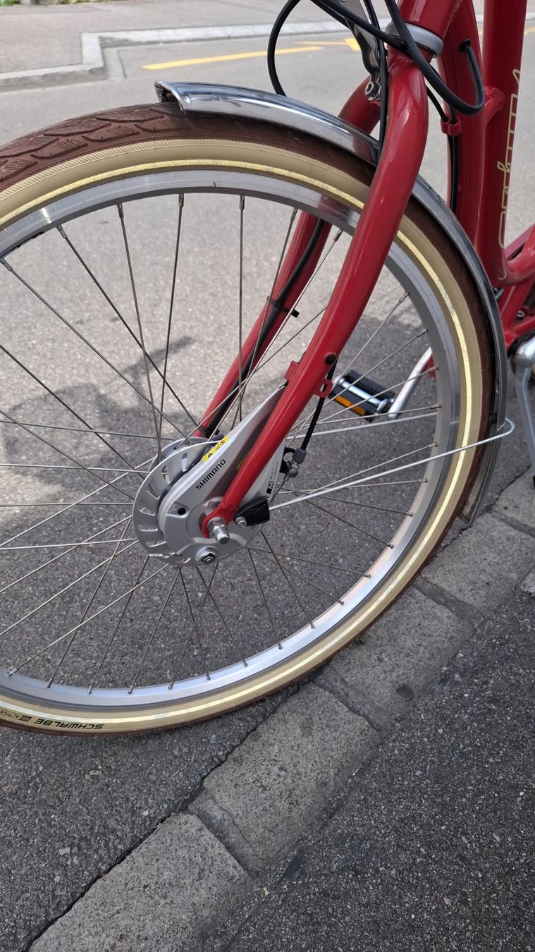 Villiger Velos: Rotes Stadtrad von Villiger mit Gangschaltung, Sommer! – Gebraucht aus Dietikon von mis_brocki 4