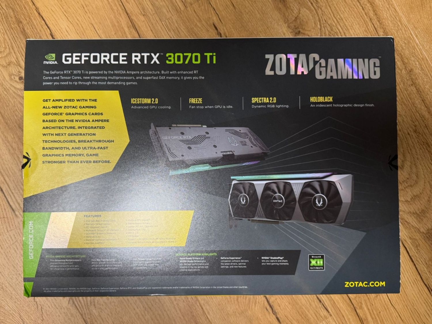 Zotac Cartes graphiques: Zotac Gaming GeForce RTX 3070ti – D'occasion à Triesen par ultimaters 5
