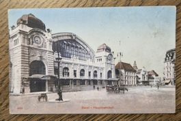 Bahnhof Basel, Pferdefuhrwerk 1922, nach Lyon
