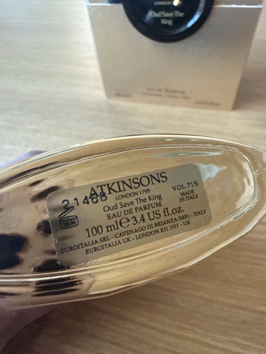 Atkinsons Profumi & Eau de Toilette: Oud Save the King - Atkinsons – Usato da Bern venduto da Afia_ 2