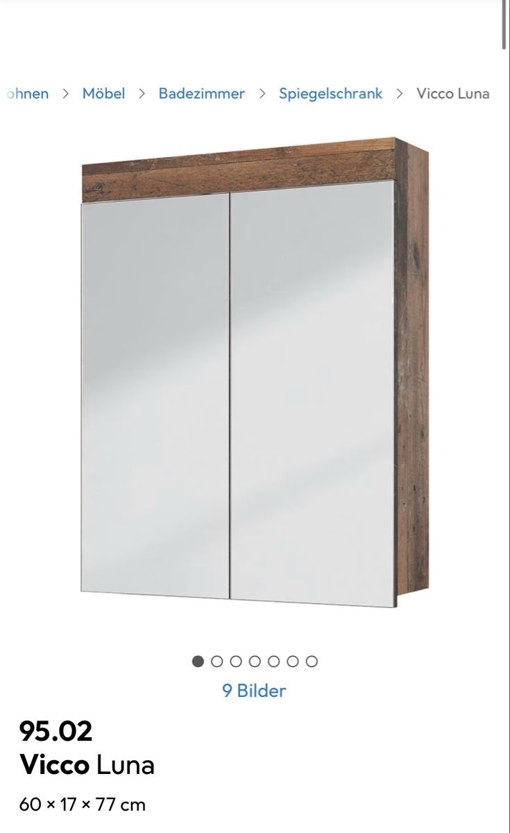 Armoires miroirs: Spiegelschrank NEU – Neuf avec emballage d'origine à Schwarzenbach BE par mar_8z5p