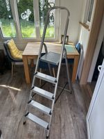 Trittschemel Aluminium 4 Stufen guter Zustand