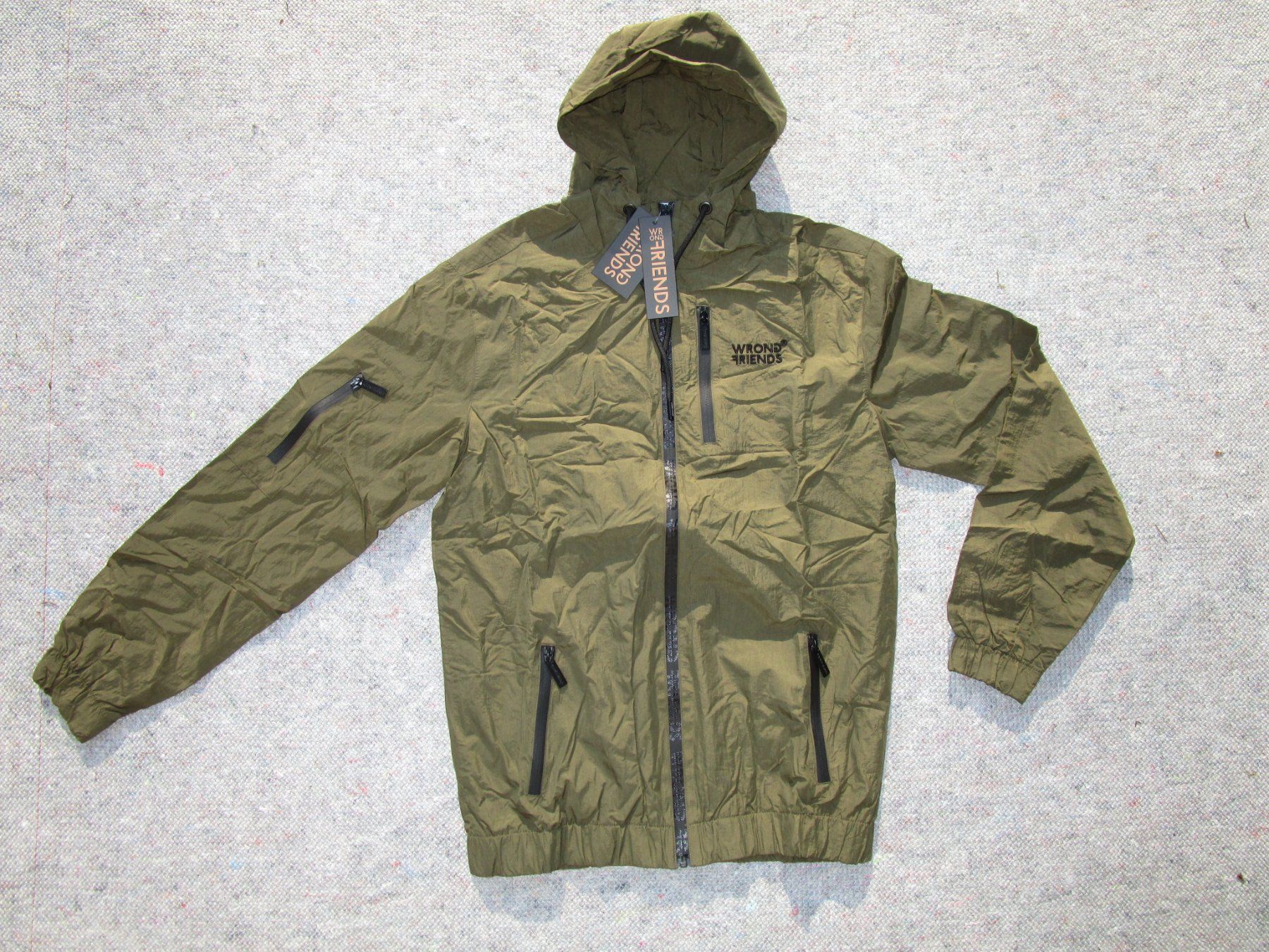 Giacche: Wrong Friends Amarillo Jacket Windbreaker Army Green  Gr. S – Nuovo (secondo la descrizione) da Eschenbach SG venduto da brocarte 4