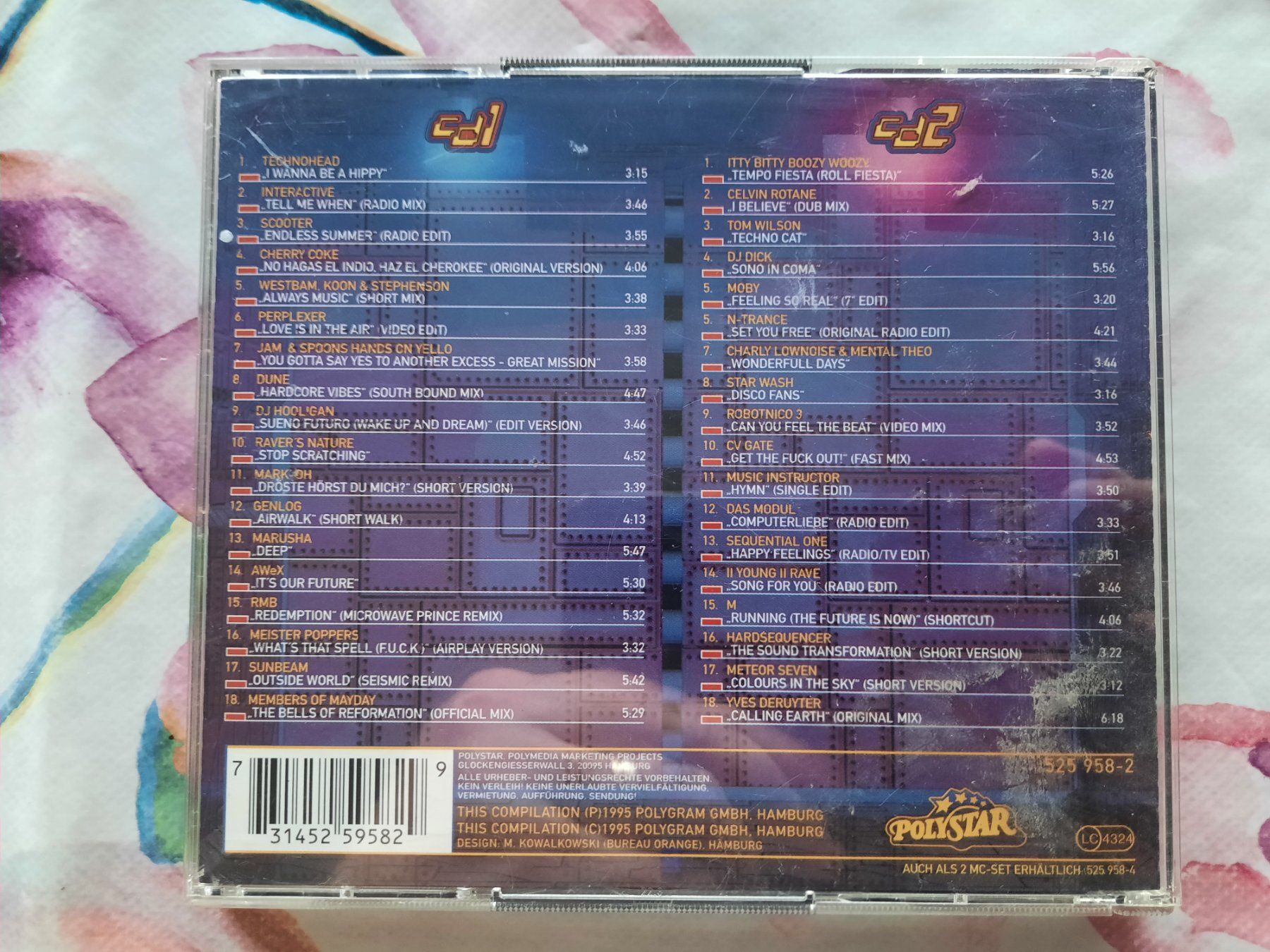 CDs: CD Techno Parade 95 – Gebraucht aus Pully von bro_n52j 1