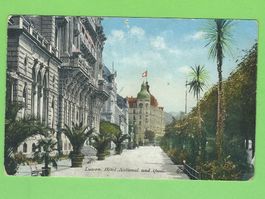 Luzern, Hôtel National, Kursaal und Palace-Hôtel
