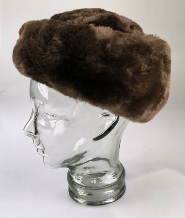 Flauschiger Pelzhut