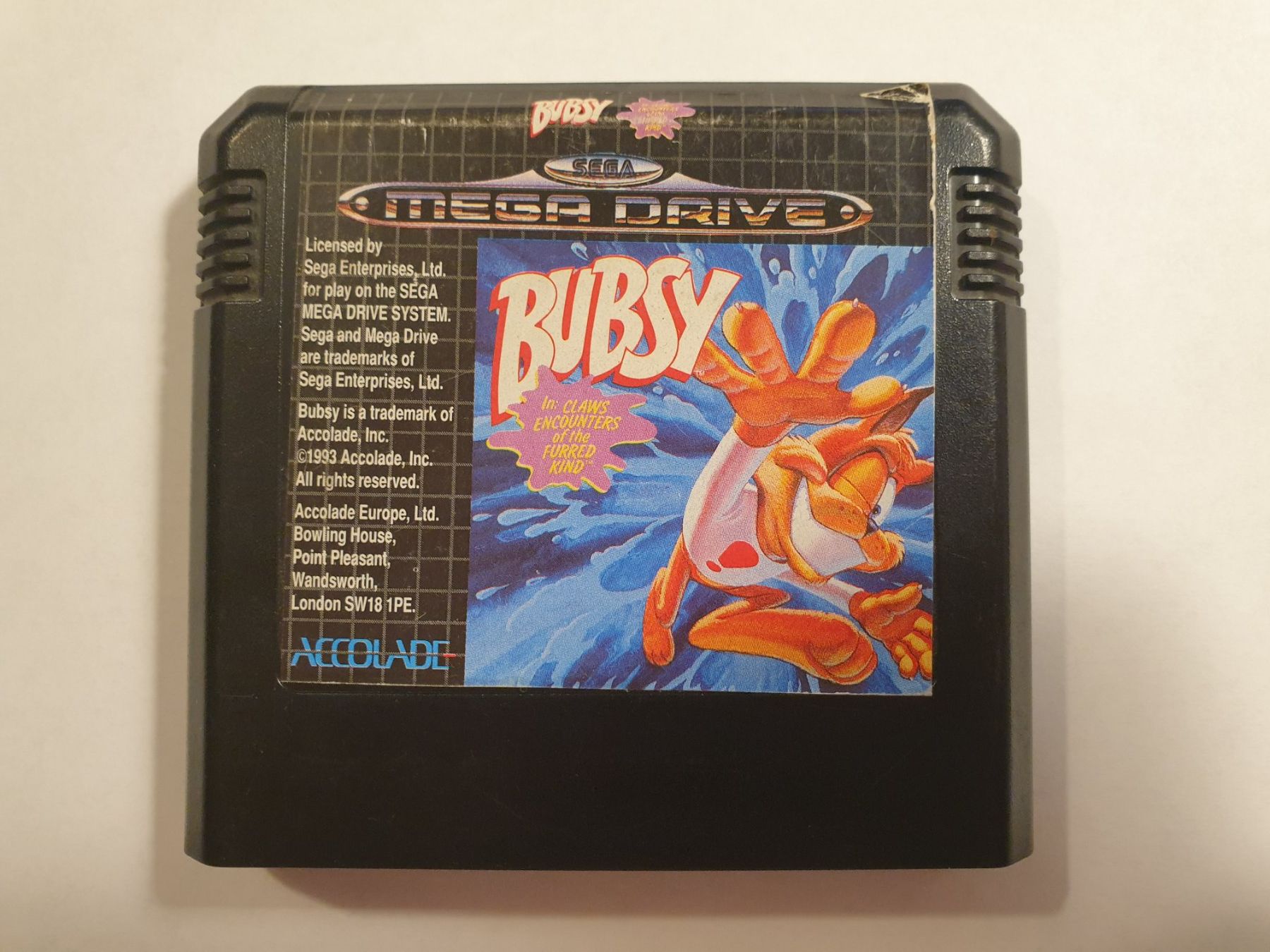 Giochi: Sega Mega Drive - Bubsy – Usato da Rain venduto da Rou_z26r