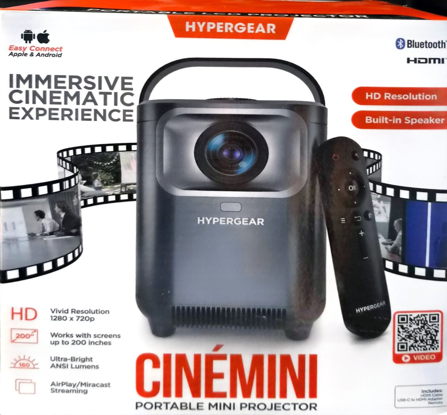 Home Cinema: Hypergear Cinemini Portable Mini Projector HD neu – Nuovo (secondo la descrizione) da Baar venduto da eb_Bob