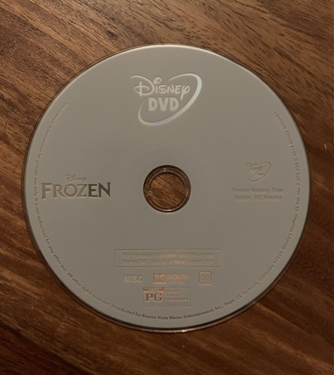 Alle DVDs: Disney Frozen DVD – Gebraucht aus Lausanne von musk-77