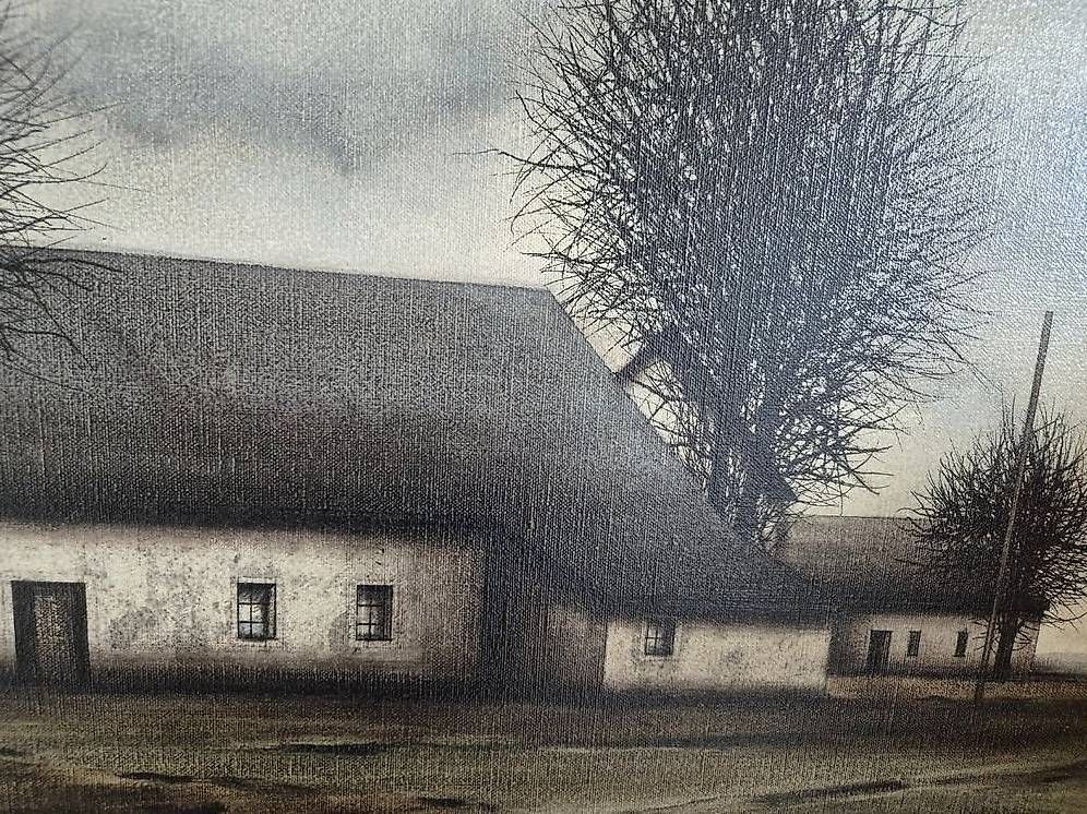 Dipinti: Jacques Deperthes huile de 1976 intitulé Nolant – Usato da Carouge GE venduto da don_lfw9 2