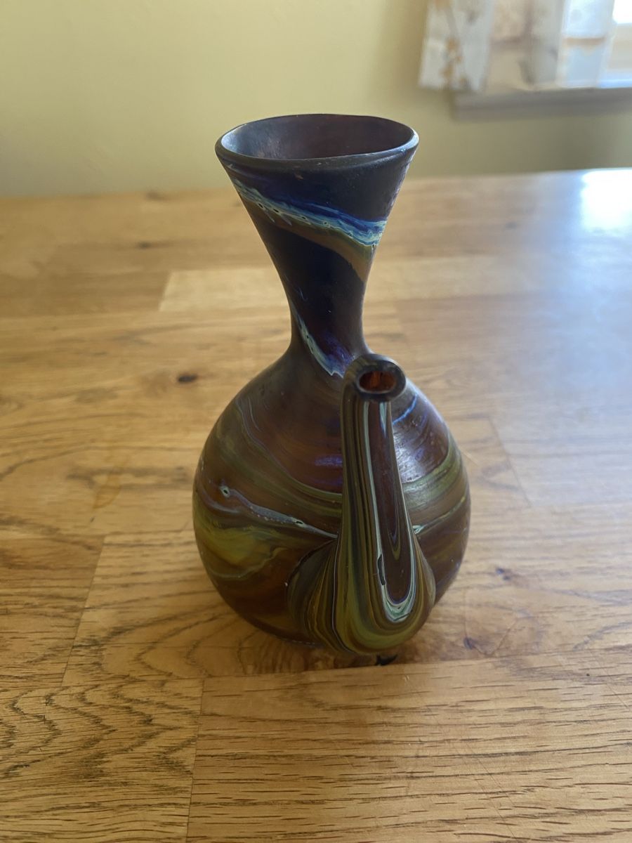 Carafes: Kleiner Krug aus Glas, gebraucht – D'occasion à Flawil par Naphtali 2