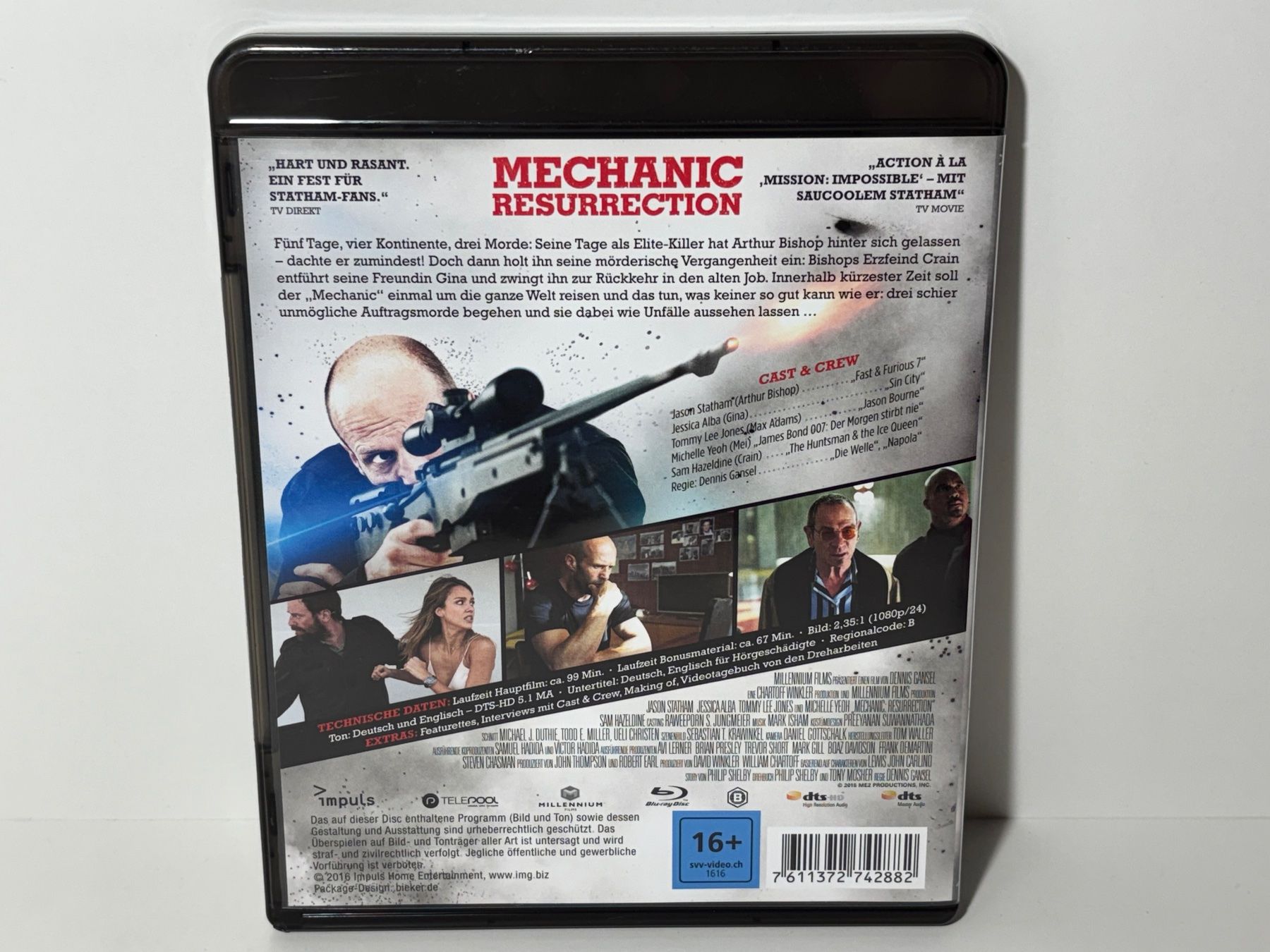 Tutti i DVDs: The Mechanic & Mechanic 2 Resurection  Blu Ray – Usato da Wilderswil venduto da Sstriker 5