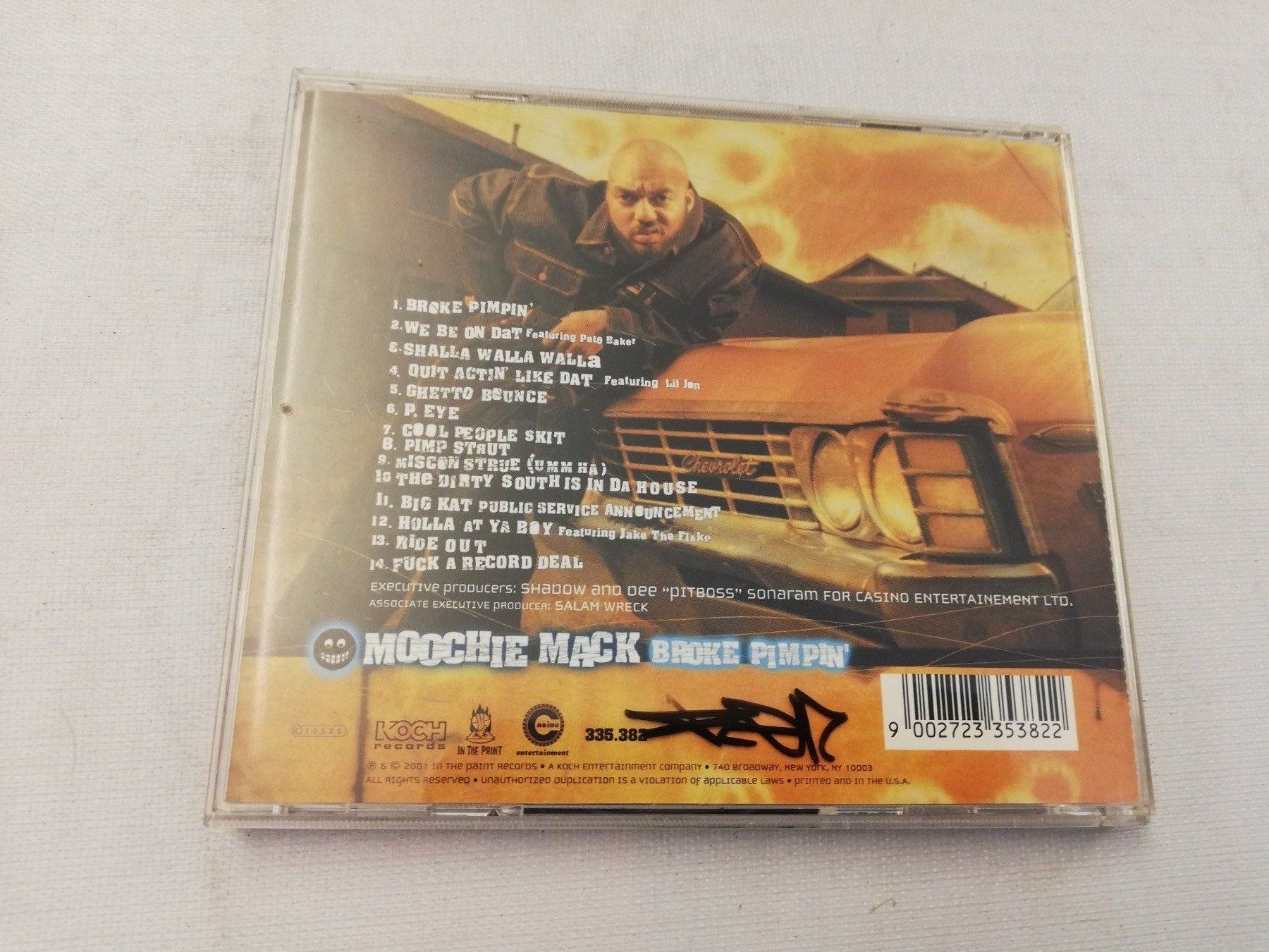 CD: MOOCHIE MACK - BROKE PIMPIN' – Usato da Bern venduto da Vinylsound.ch 1