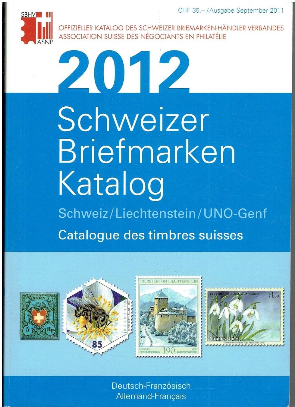 Libri: Schweizer Breiefmarken Katalog 2012 – Usato da Flims - Dorf venduto da Stagediver