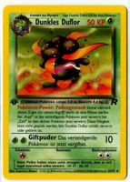 Dunkles Duflor Team Rocket 1.Edition 36/82 Deutsch Mint