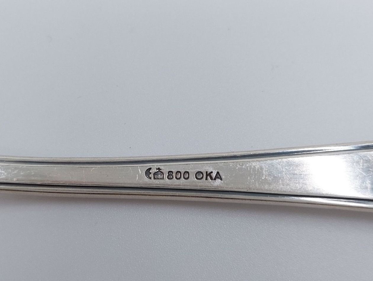 Set di posate: Art Déco Besteckset Silber 800 – Usato da Dielsdorf venduto da anabur 4