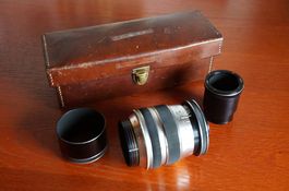 Heinz Kilfitt München Kilar 150mm f3.5 M39 mount TOP Zustand