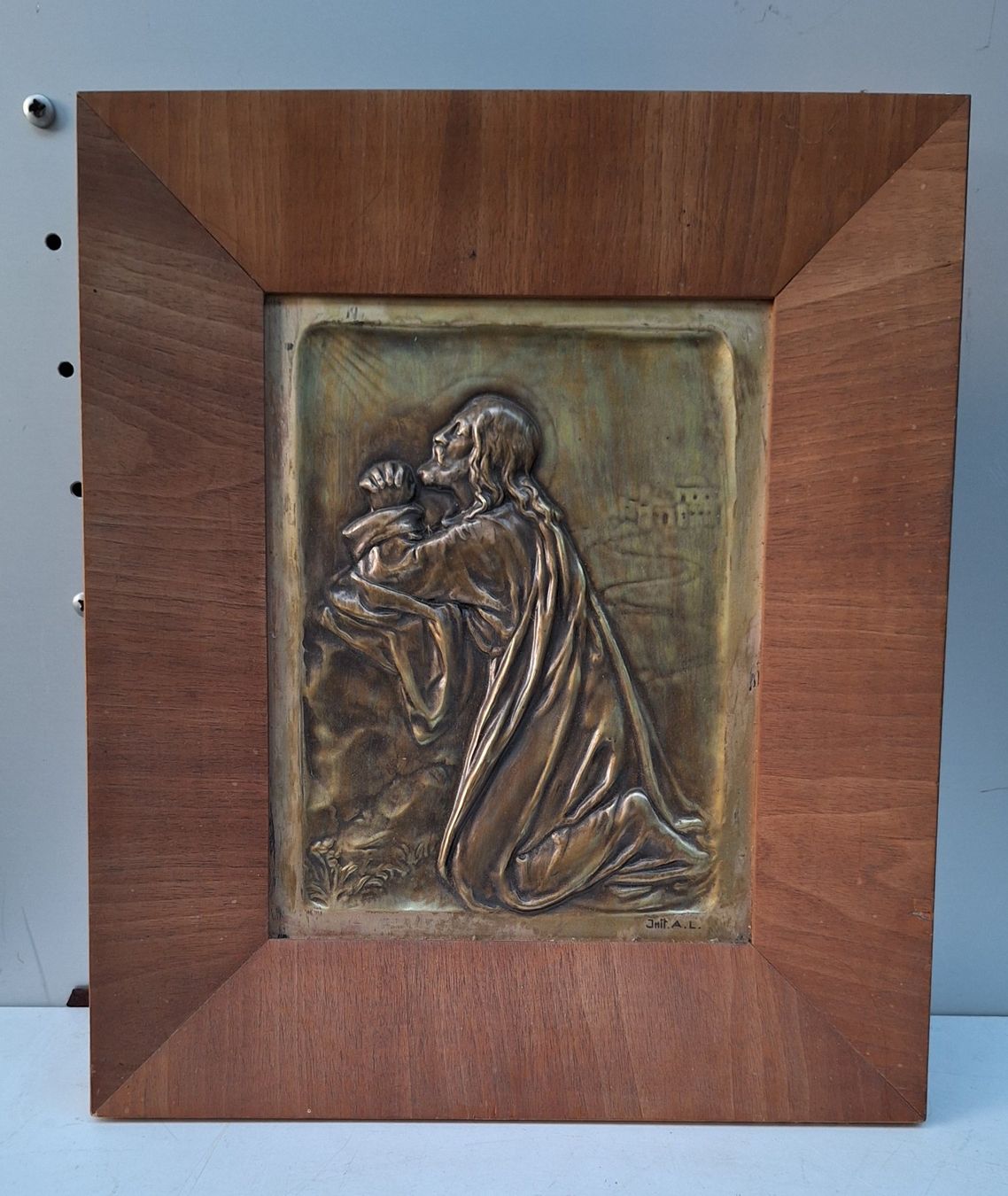Foto & Immagini: Antikes Relief Bronze  Bild, Jesus – Usato da Weinfelden venduto da JoeBaer