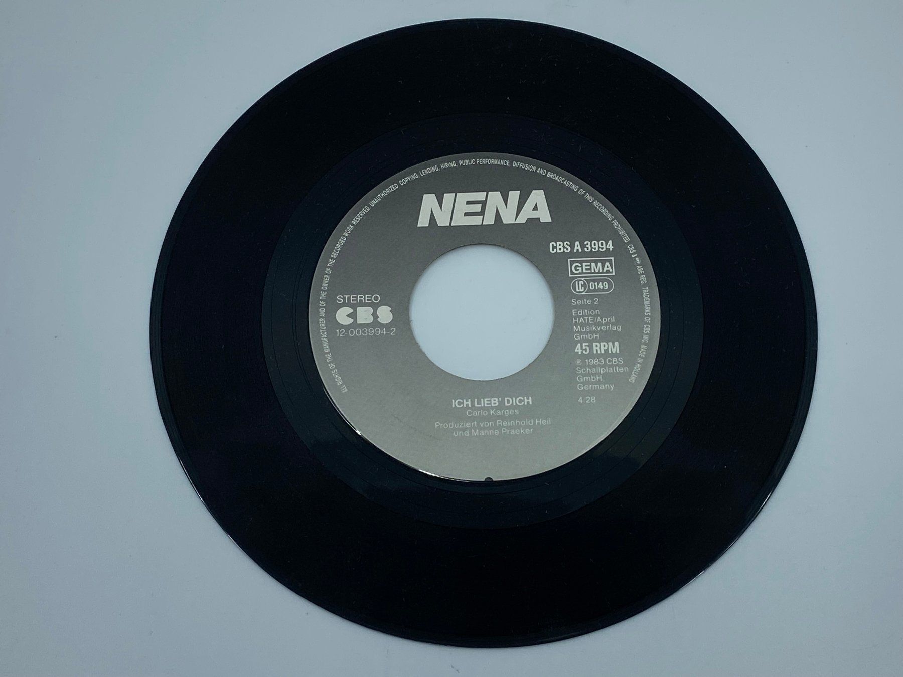 Dischi in vinile: NENA Fragezeichen – Usato da Langwiesen venduto da Restposten-24 4
