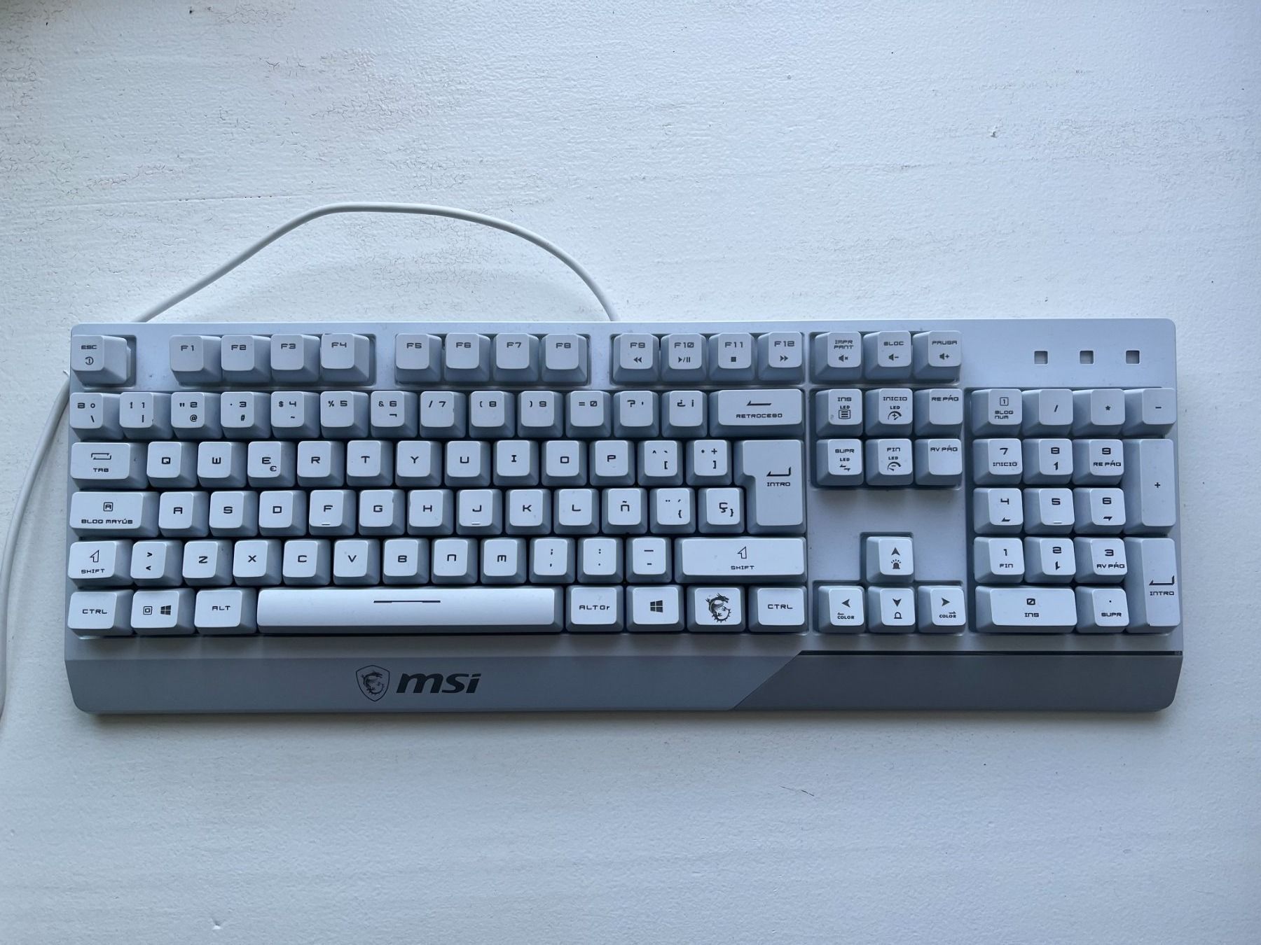 MSI Tastiere: Clavier + souris MSI VIGOR GK30 COMBO – Usato da Court venduto da Style_ambre