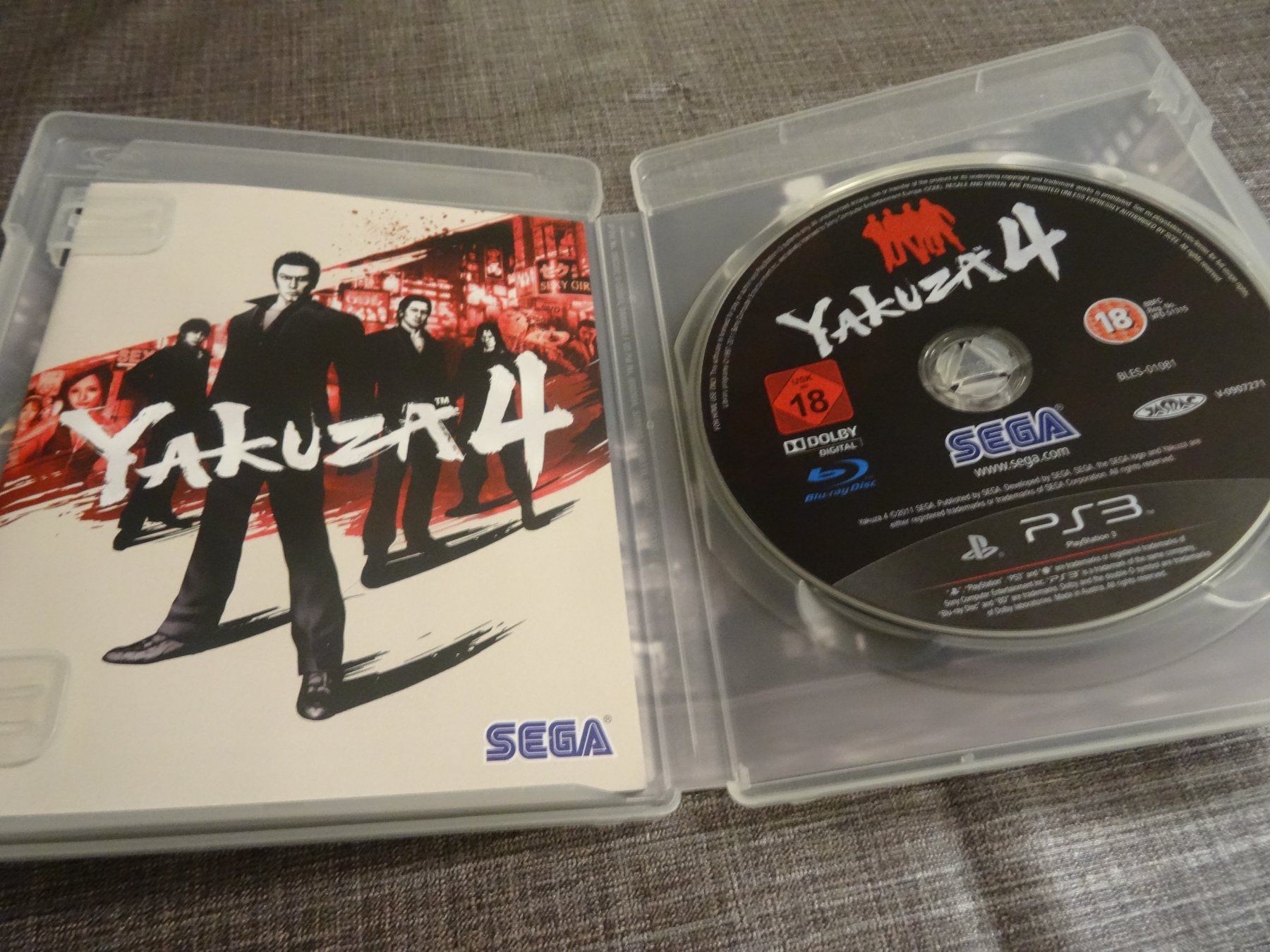 Sony Giochi: Yakuza 4 PS3 – Usato da Olten venduto da Disc-Ausverkauf 1