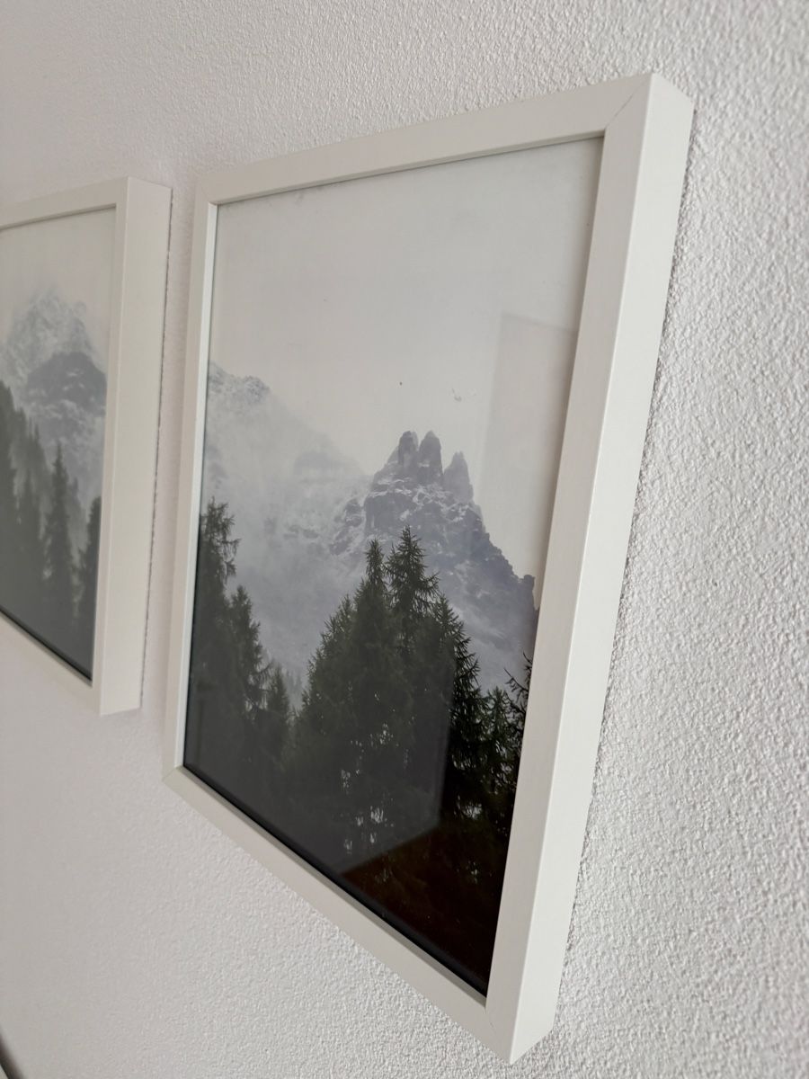 Foto & Immagini: 3er Set Wandbilder mit Rahmen, Waldmotive – Usato da Lenzburg venduto da Reniss_ 4