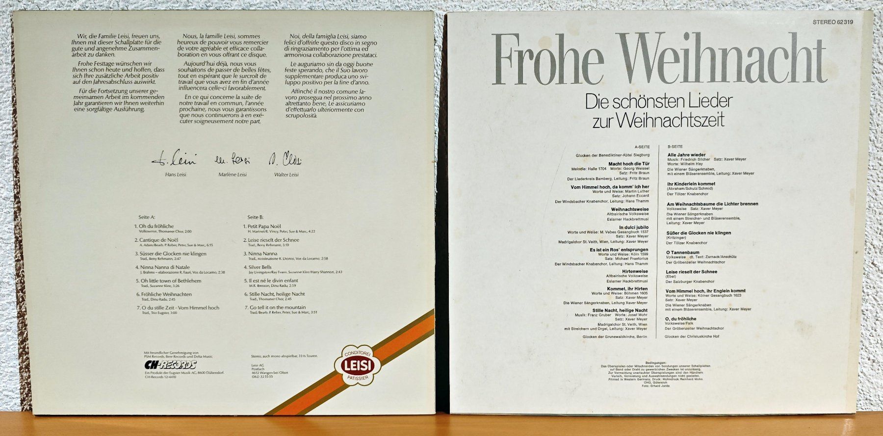 Schallplatten: Altes Langspielplatten-Set • Weihnachten • 1985 – Gebraucht aus Hagenbuch ZH von Maro13 1