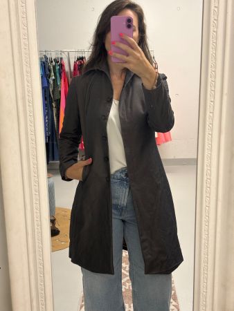 Kurzmantel Gr. 38 grau Paradis Collections exklusiv