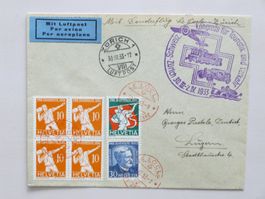 Sonderflug 30.III.33 - TOURISTIK+VERKEHR - LE LOCLE > ZÜRICH