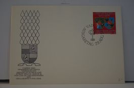 Fürstentum Liechtenstein FDC  FL 29.08.1968 Vaduz