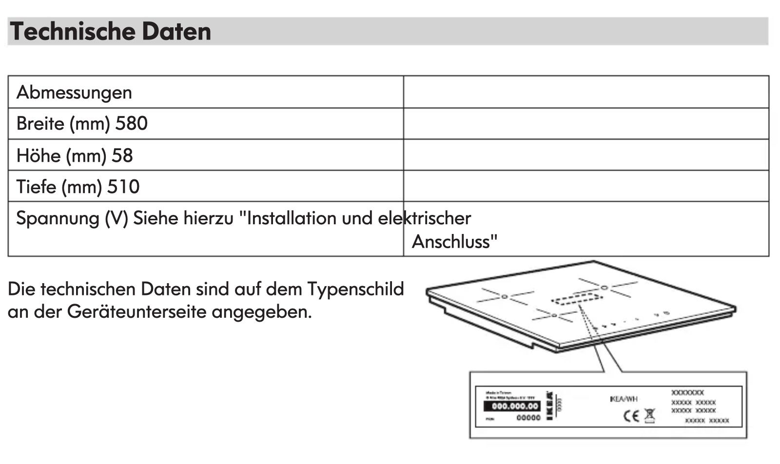 Ikea Cucine: Induktionskochfeld IKEA "TREVLIG" – Usato da Küsnacht ZH venduto da Dasdoo 2