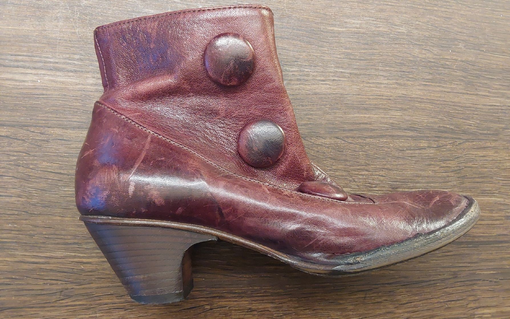 Scarpe da donna: Stiefeletten gidigio 35 dunkelrot – Usato da Köniz venduto da scopello12 1