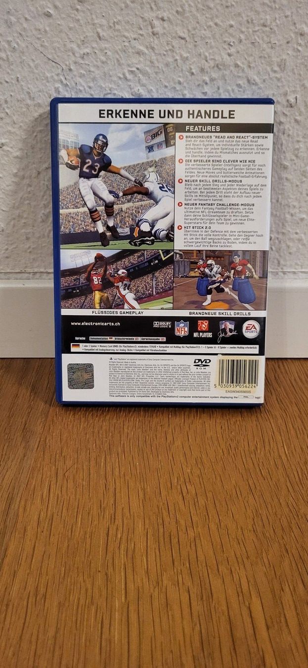Sony Giochi: PS2 - Madden 08 – Usato da Münsingen venduto da Heroism2010 1
