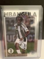 Topps Chrome Samuel Mbangula Rookie Juventus Turin