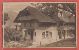 Spiez - Hotel Krone - Fotokarte 1922