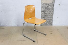 Embru / Woodmark Freischwinger Stuhl