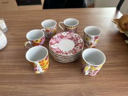 6x espresso tassen