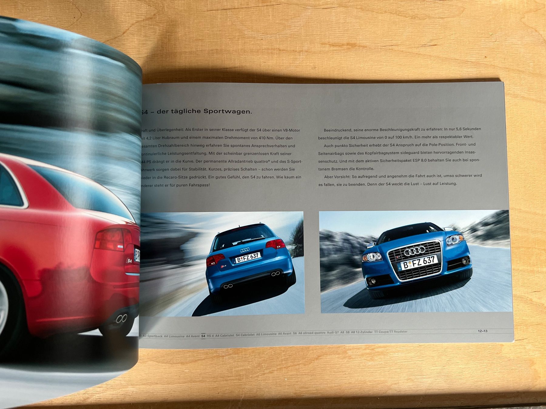 Audi Dokumente: Audi Modelle Verkaufsprospekt 03/2006 – Neu (gemäss Beschreibung) aus Einsiedeln von Fippo331 4