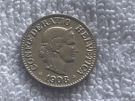 10 centimes/rappen 1908