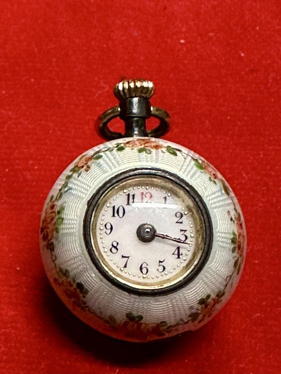 Montre mécanique pendentif BULER 17 jewels Suisse