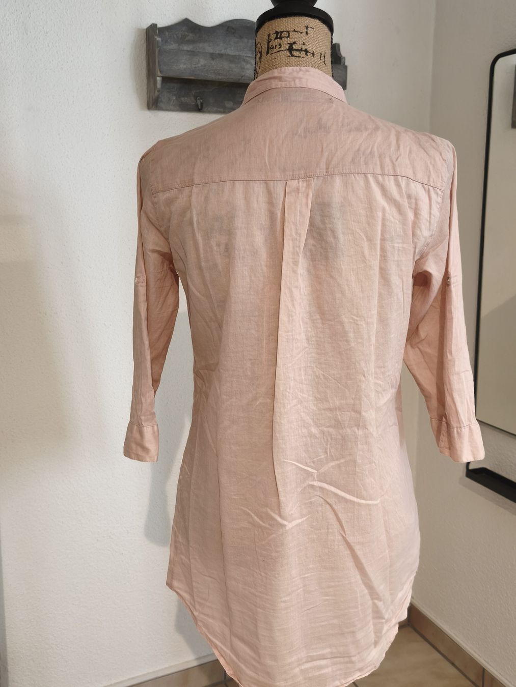 Zara Chemisiers: Zara Bluse rosa Grösse M Baumwolle – D'occasion à Emmetten par SecondhandSiska 2