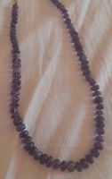 Elegante collana di ametista naturale vintage