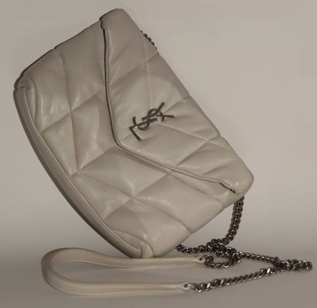 Saint Laurent Puffer Loulou Toy off-white