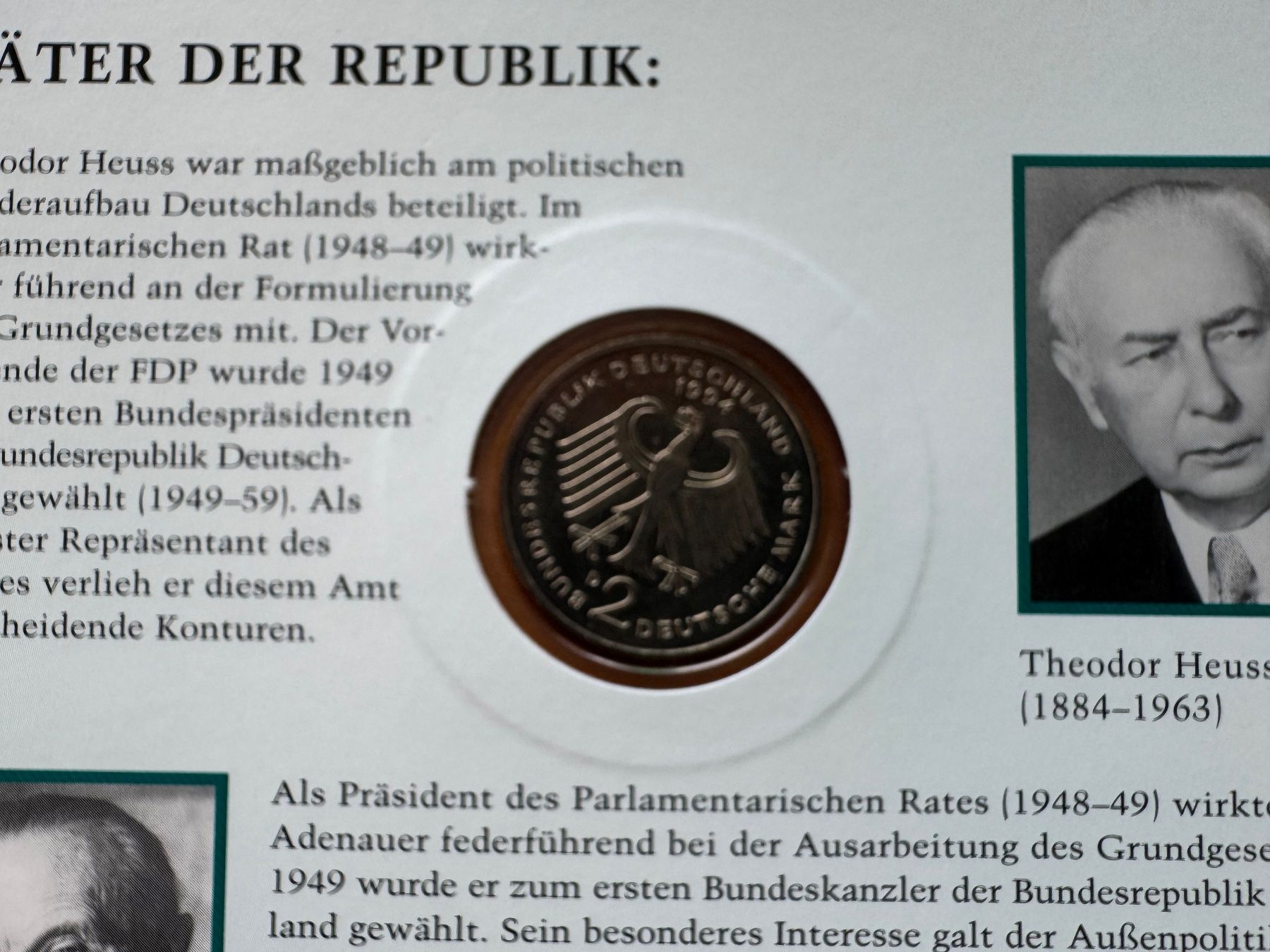 Tutti le monete: Numisbrief - 50 Jahre BRD – Usato da Meilen venduto da coins4sale 1