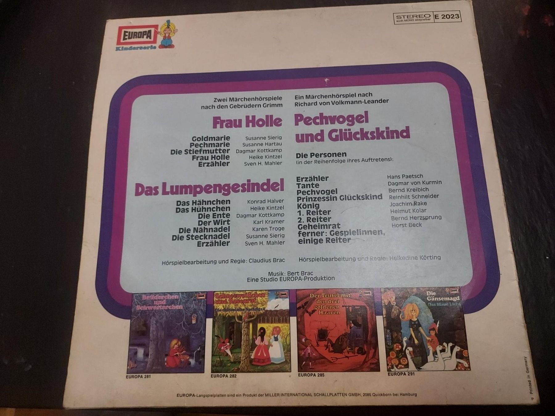Dischi in vinile: Frau Holle – Usato da Dübendorf venduto da Seth2167 1